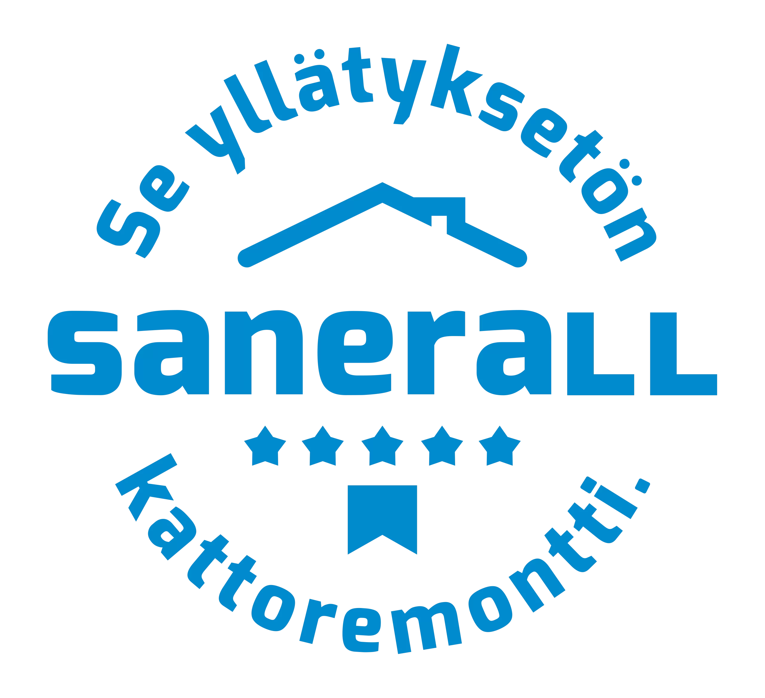 Yllätyksetön kattoremontti, Sanerall